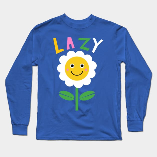 Lazy Daisy Long Sleeve T-Shirt by wacka